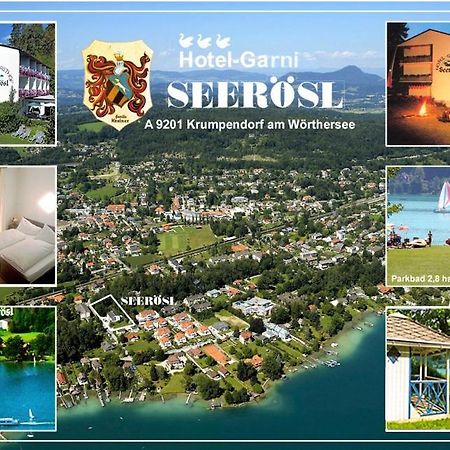 Hotel Garni Seeroesl Am Woerthersee , Kaernten 크롬펜돌프 외부 사진