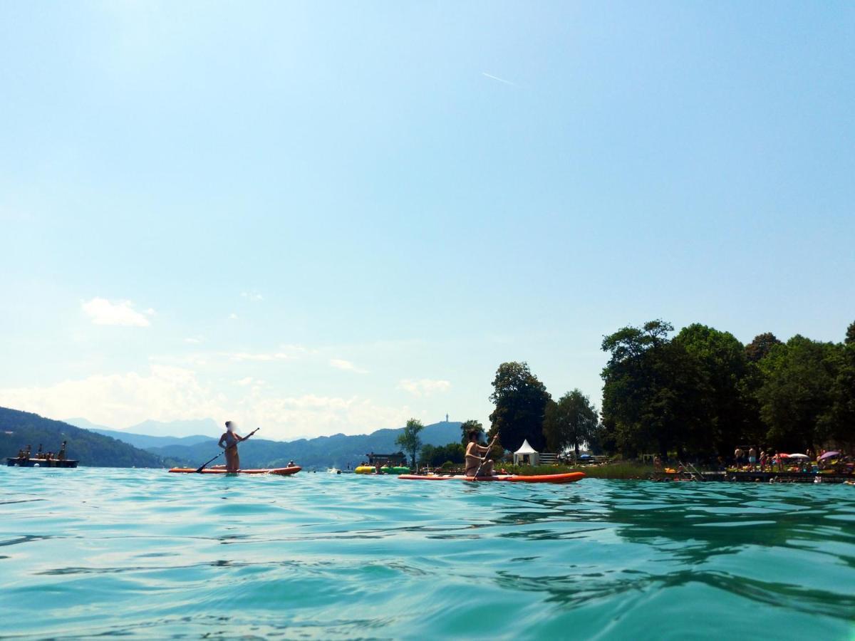 Hotel Garni Seeroesl Am Woerthersee , Kaernten 크롬펜돌프 외부 사진