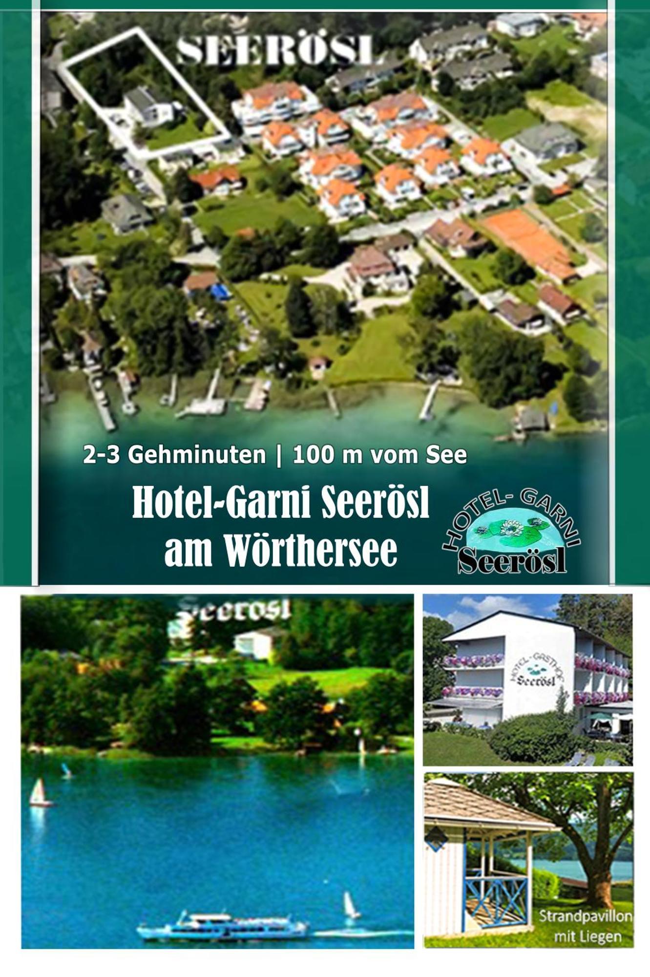Hotel Garni Seeroesl Am Woerthersee , Kaernten 크롬펜돌프 외부 사진