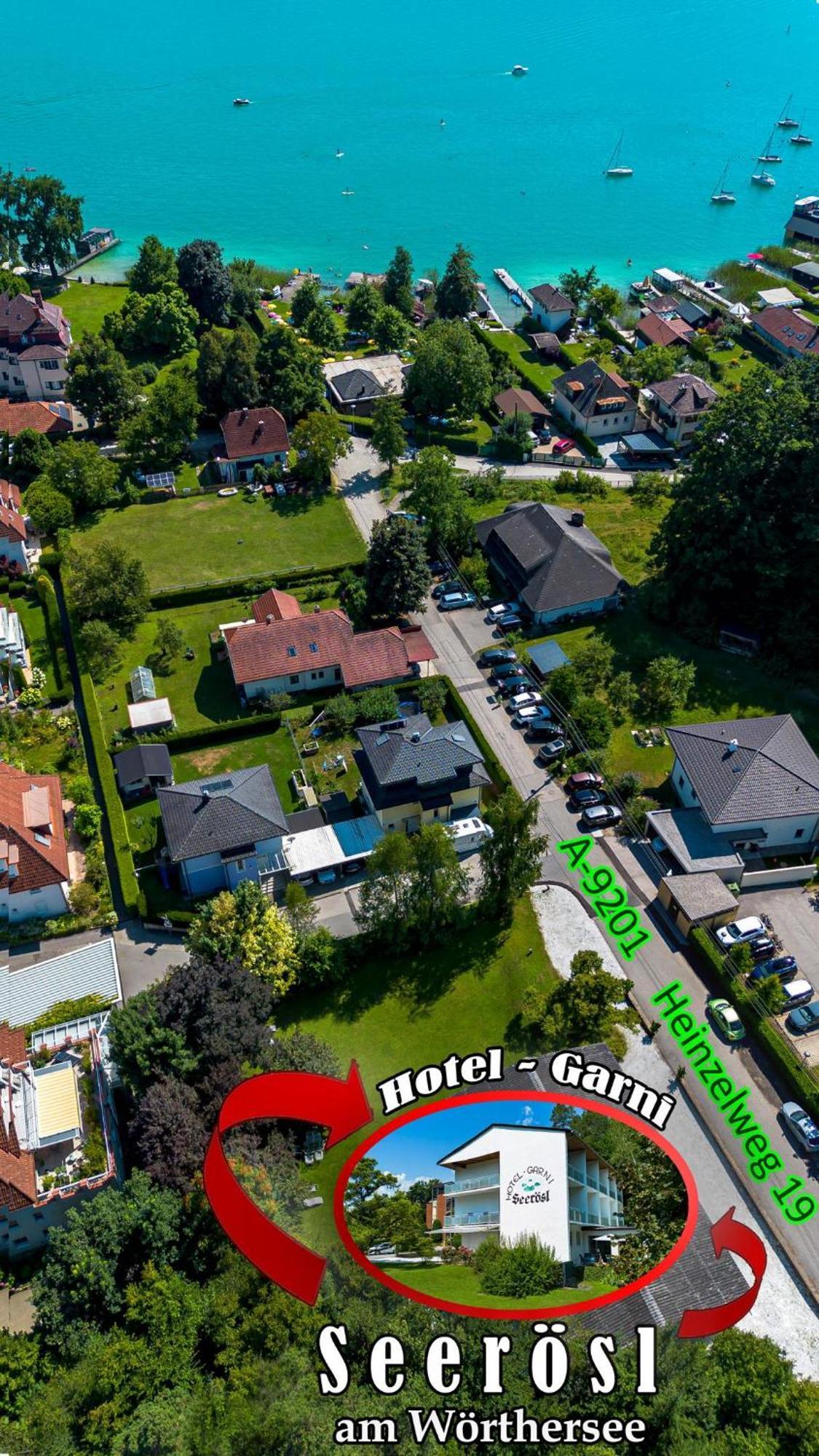 Hotel Garni Seeroesl Am Woerthersee , Kaernten 크롬펜돌프 외부 사진