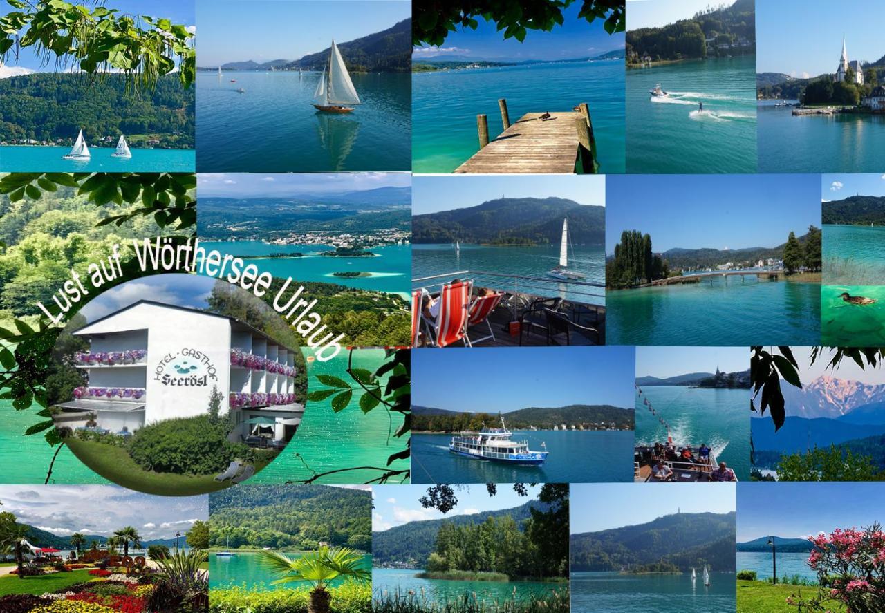 Hotel Garni Seeroesl Am Woerthersee , Kaernten 크롬펜돌프 외부 사진